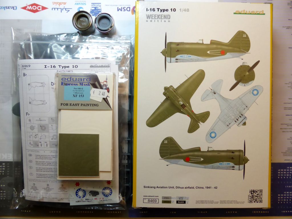 1/48 - Polikarpov  I-16 type 10 - eduard - FINI 2015-015