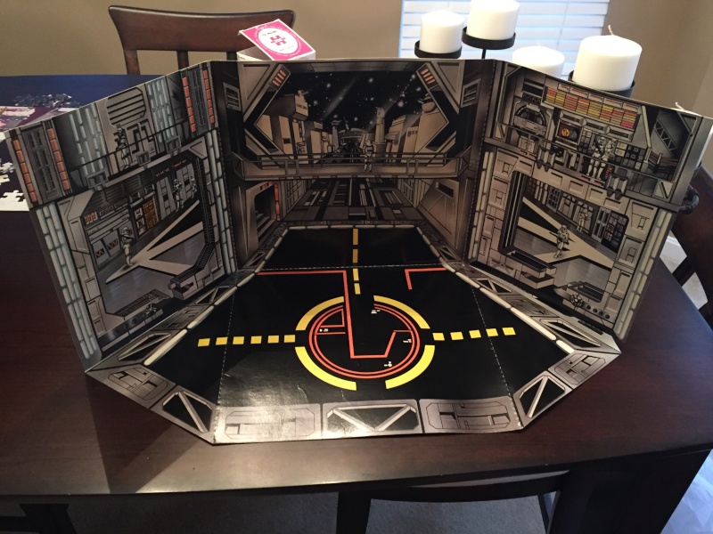 Vintage Death Star Tie Hangar Playset Image10