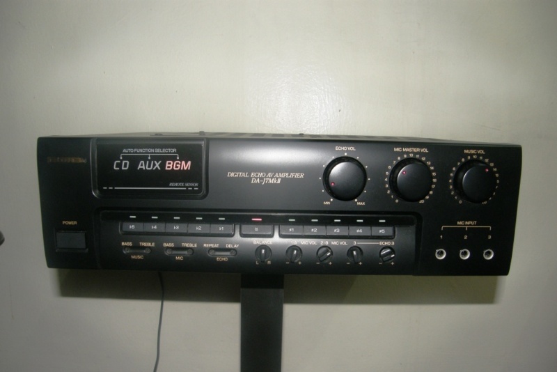 BMB DA-J7MKII Professional Karaoke Amplifier used(SOLD) Bmb_fr10