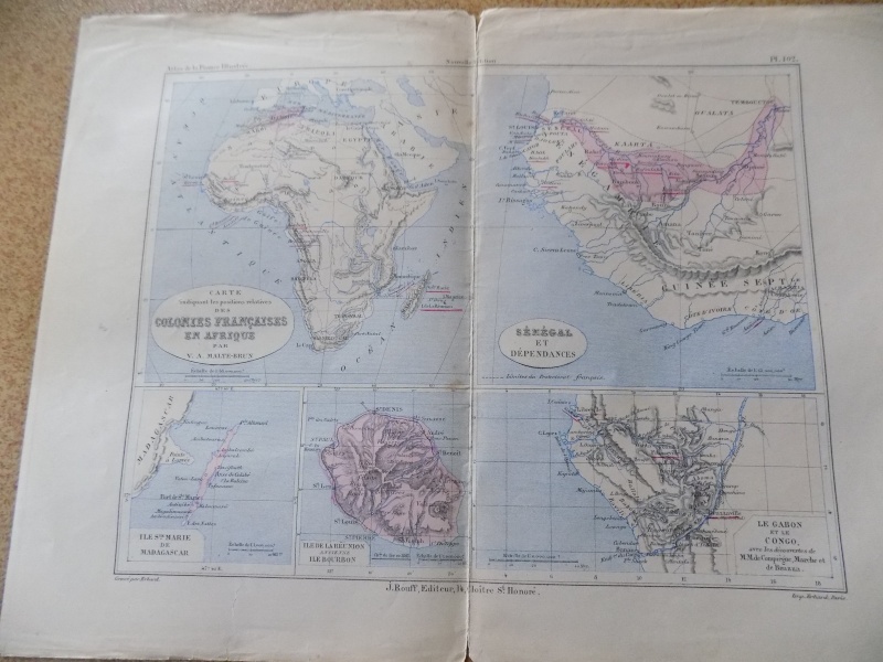 Nouvelle rentrée : une carte des colonies en Afrique - fin XIXème siècle Dscn0121