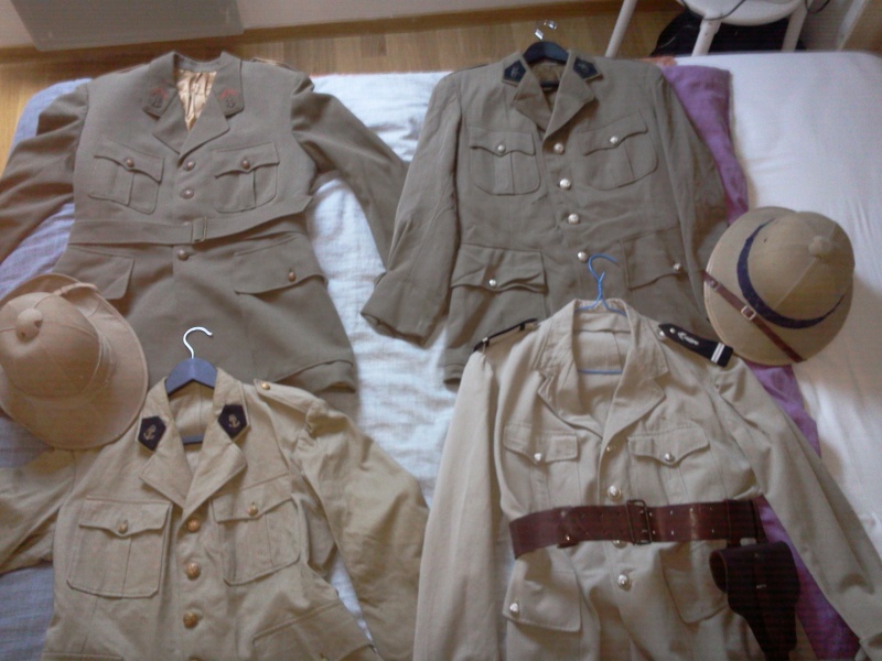 Ma collection : uniformes-coiffures-archives de la Coloniale et la colonisation Photo031