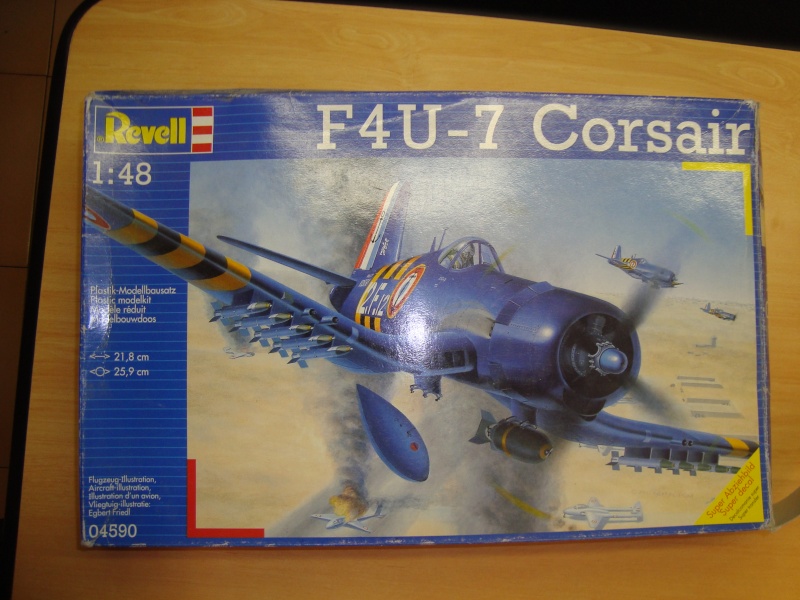 F4U-7 CORSAIR 1/48°  Enfin terminé!!! Dsc01410