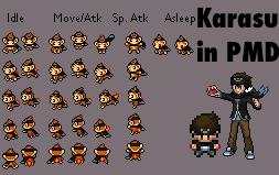pokemon - What if your personal sprite turned into a pokemon? Karasu25