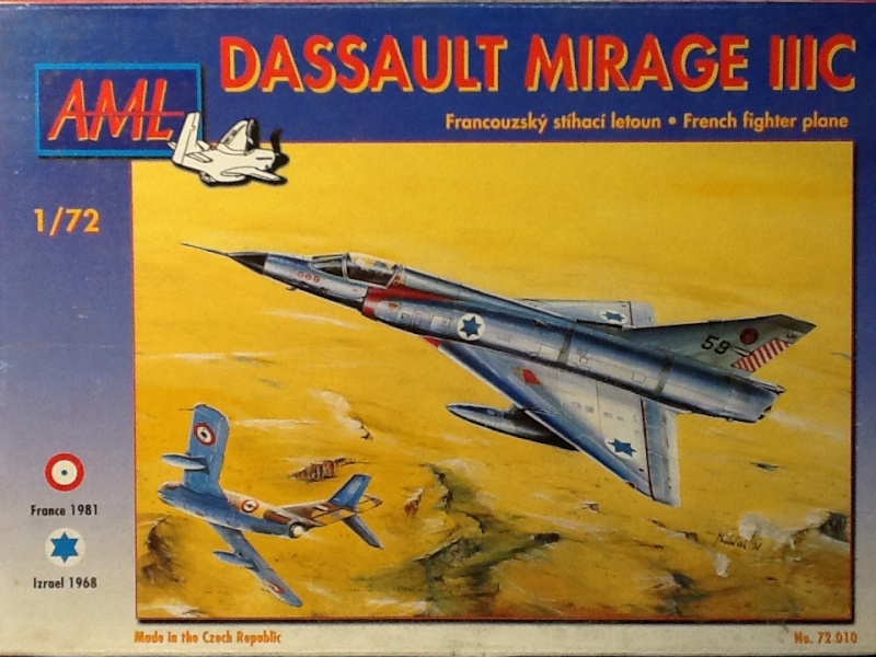 [AML] DASSAULT MIRAGE III C 1/72ème Réf 72 010 Aml_da10