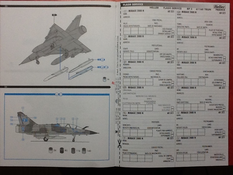 DASSAULT MIRAGE 2000 N 1/72ème Réf 60321 Helle313