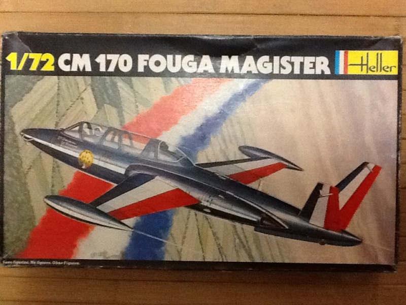 FOUGA CM 170 MAGISTER 1/72ème Réf 220 Helle388