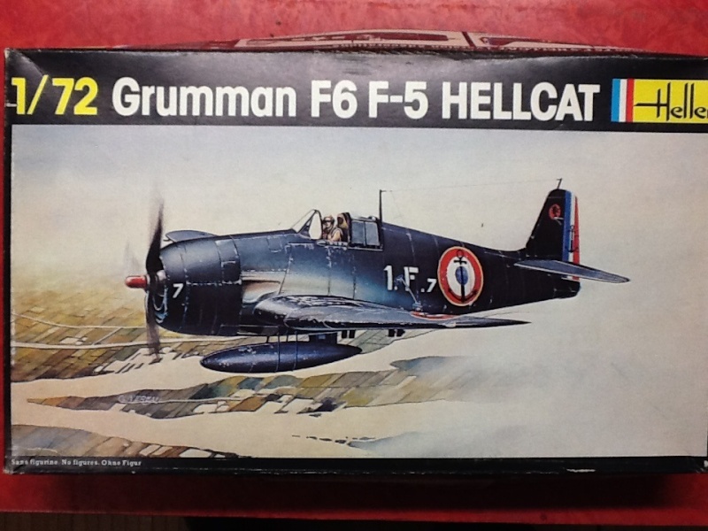 GRUMMAN F6 F 5 HELLCAT 1/72ème Réf 272 Helle418