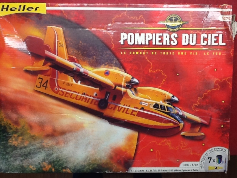 Coffret POMPIER DU CIEL 1/72ème Réf 52702 Helle542