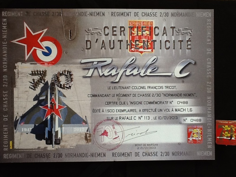 [HASEGAWA] DASSAULT MIRAGE F1 C 60ème anniversaire "Normandie-Niemen" 1/72ème Réf 00398 Edition limité Livre_12