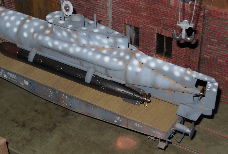 Hafenszene mit U-Boot Seehund Dscn2553