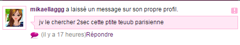 Mikaelaggg et sa bande, dans toute leurs splandeur de belle biche sauvage... -_- Teub10