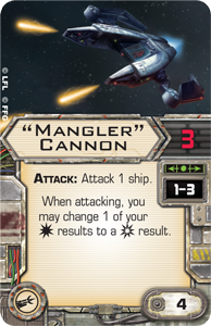 Zielvisor und Mangler-Kanonen Mangle11