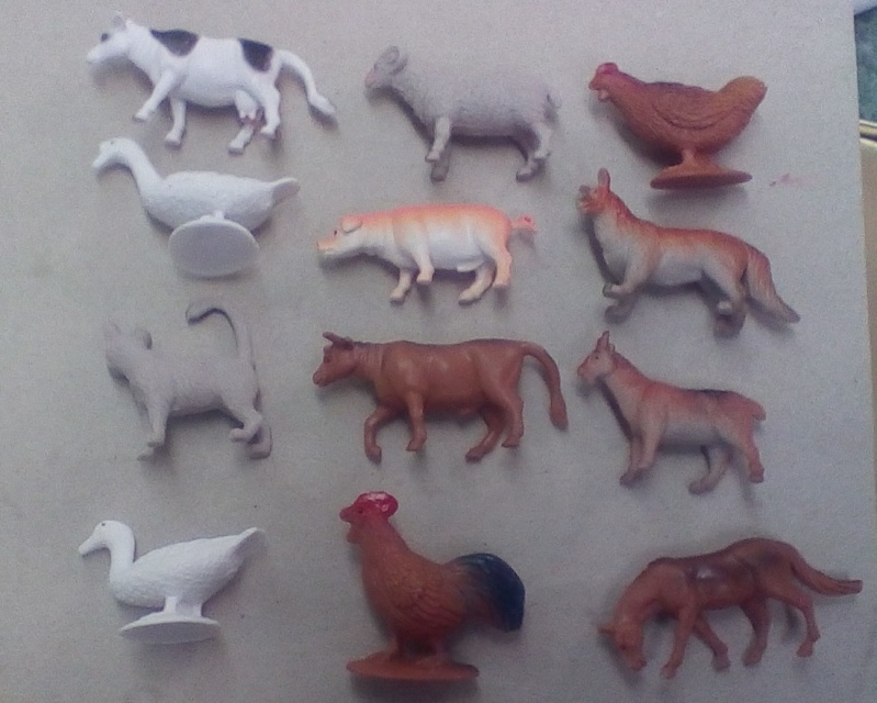 Terra by Battat Farm Animals (60 pc set) Two10