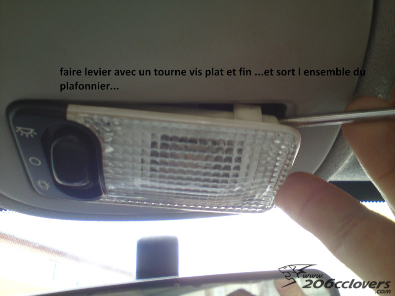 [Tuto] Démontage plafonnier et changement d