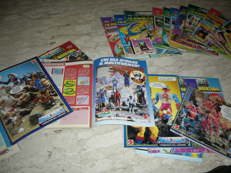 masters - TEAM DELL`AVVENTURA -RARISSIMA COLLEZIONE COMPLETA- FUMETTI MASTERS OF THE UNIVERSE MOTU VOLTRON BRAVE STARR GIOCATTOLI ANNI 80 P1010322