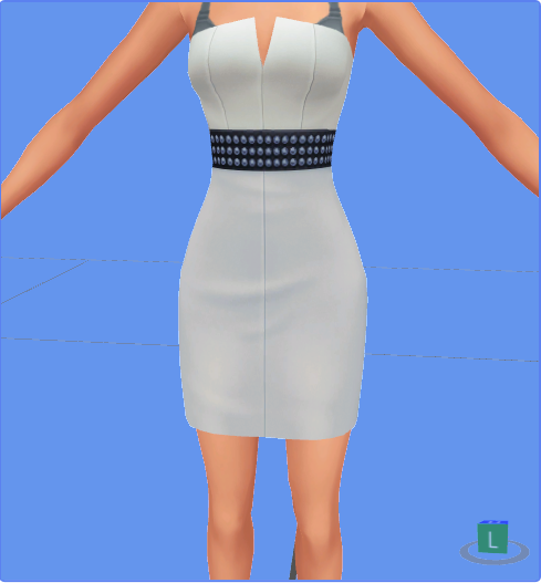  [Sims 4 Studio] Les bases de la recoloration de vêtements  - Groupe Mi - Page 9 Robe_b10