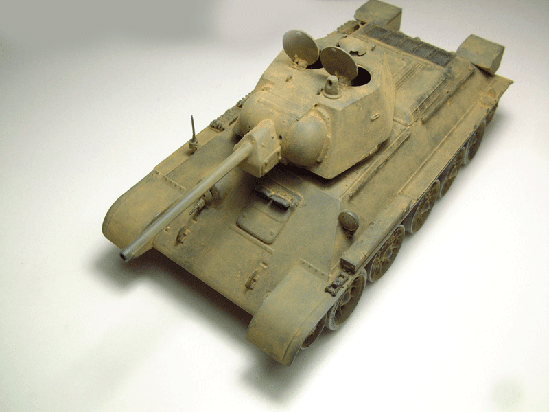 Début Russian T-34 TANK - Page 2 Dybut-17