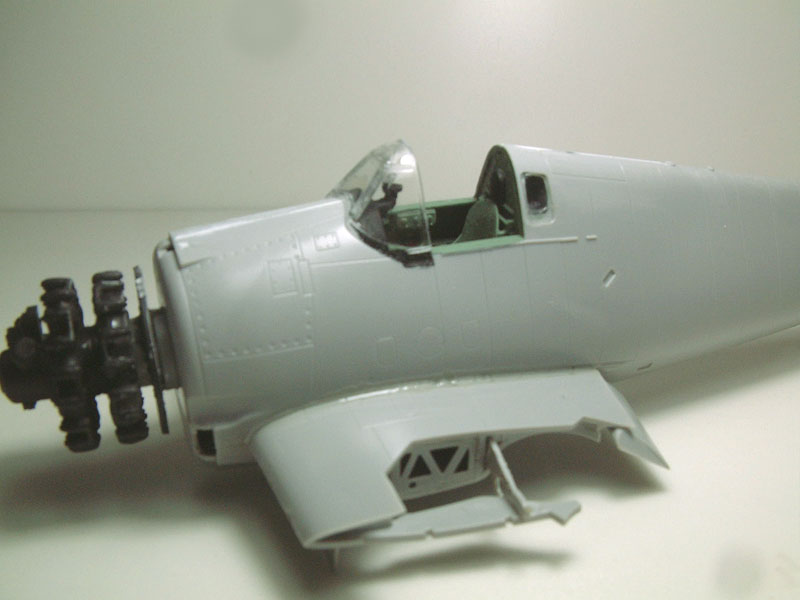 Hellcat F6F-3 1/48 Hobbyboss Dybut-46