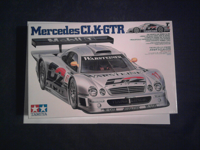 Tamiya Mercedes CLK-GTR 1:24 01_12