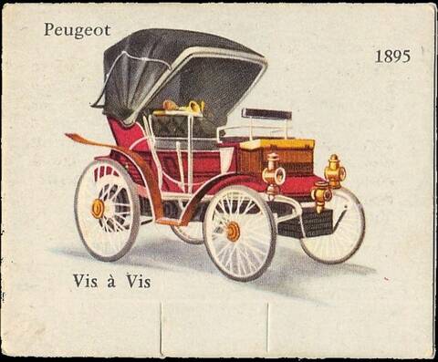 Vis à vis Peugeot type 9 1895