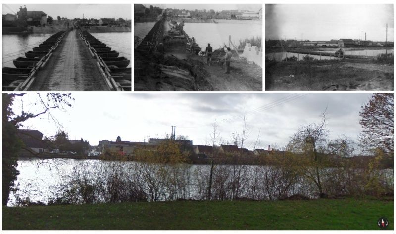 Pont de bateaux à MONTEREAU (2/501ème RCC) Monter11