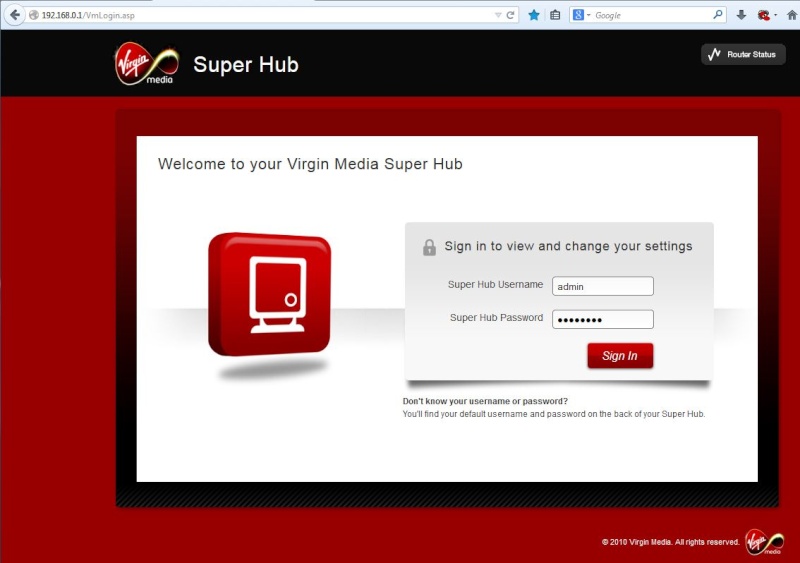 Virgin Media - Broadband Speed Tips Captur10