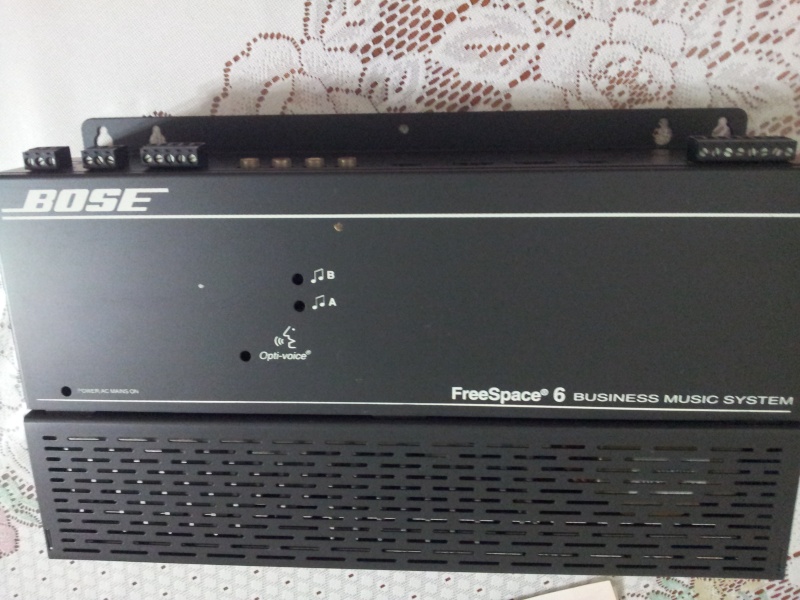 Bose amplifier (sold) 20140611