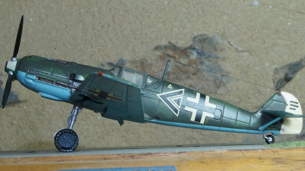 Messerschmitt Bf 109E heller 1/72 (VINTAGE) Dsc08720
