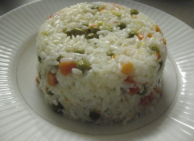 الأرز بالبسله والجزر 11111111