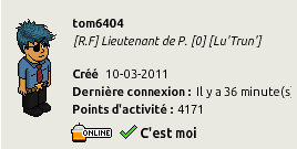 √ Rapports d'activité de tom6404 √ - Page 2 Tdc16