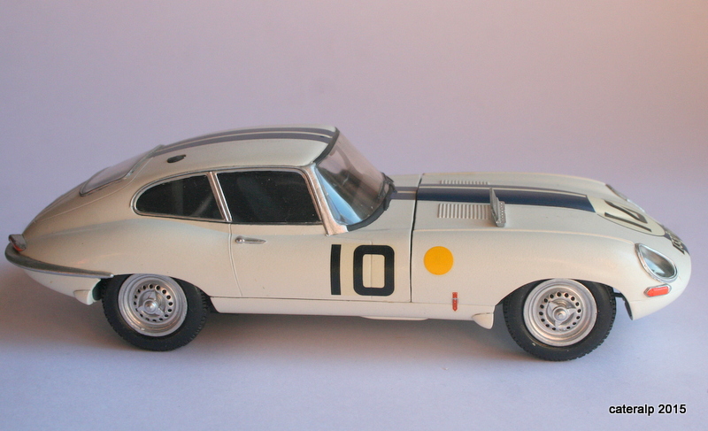 JAGUAR type E 3.8L Briggs CUNNINGHAM Le MANS 1962 Réf 80709 Maquet87