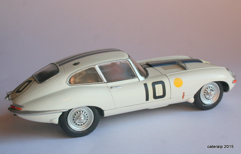 JAGUAR type E  3.8L  Briggs CUNNINGHAM Le MANS 1962 Réf 80709 Maquet89