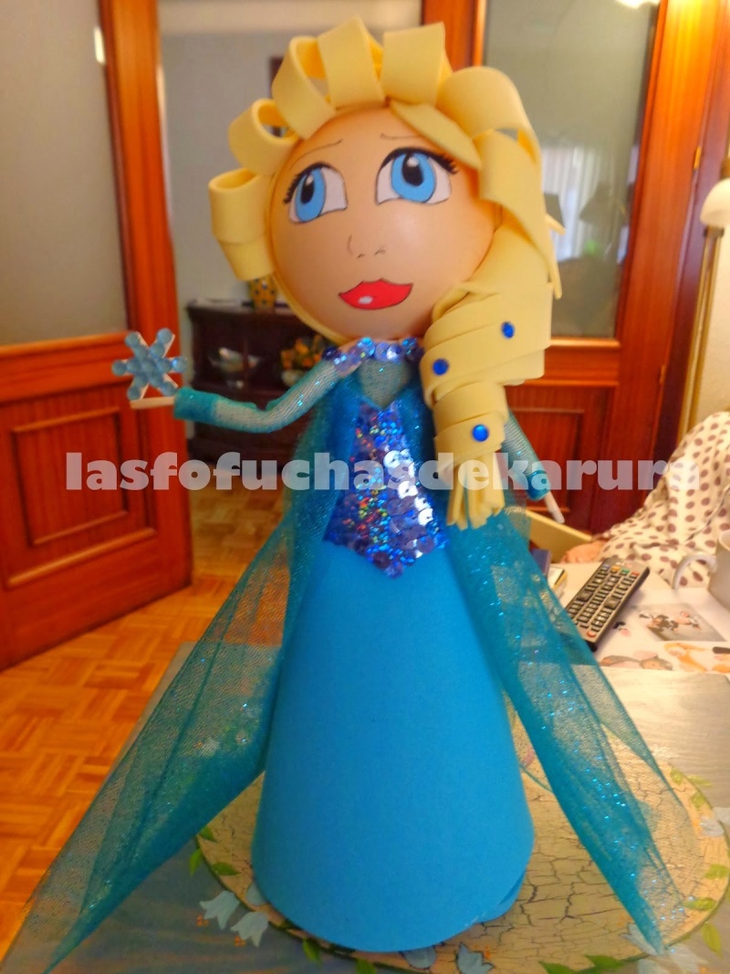 Fofucha princesa Elsa de Frozen Fofuch11