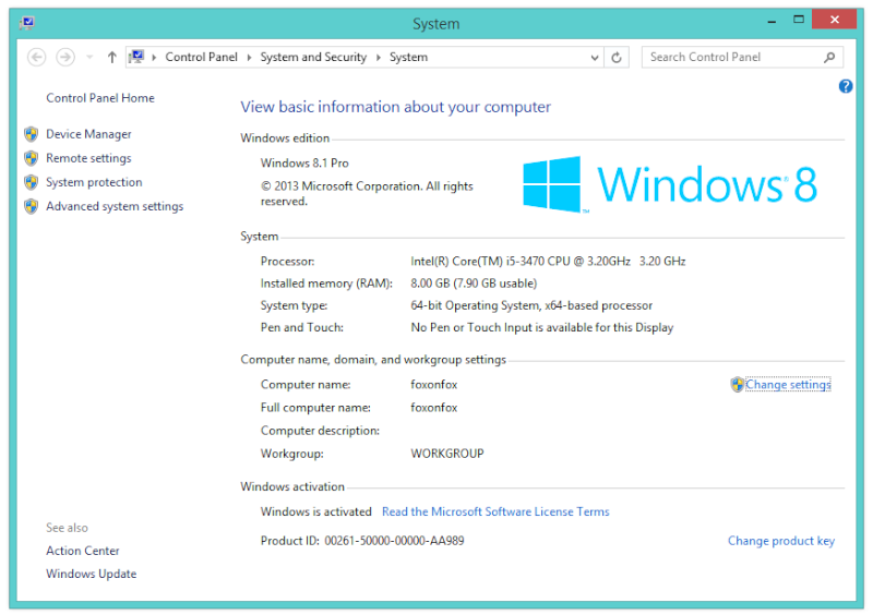 طريقة تحميل و تفعيل ويندوز 8 جميع اصداراته مدي الحياة How To Download And Activate Windows 8  119