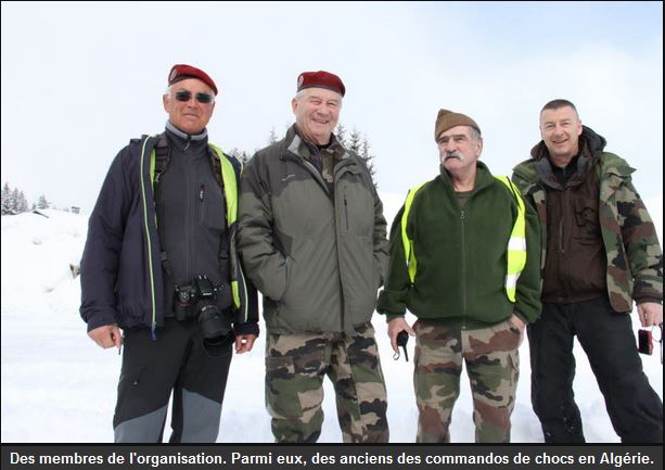 La section de Haute-Savoie de l’Union nationale des parachutistes a organisé, ce week-end, la 6e édition du Raid commando des Glières Unp_ht10