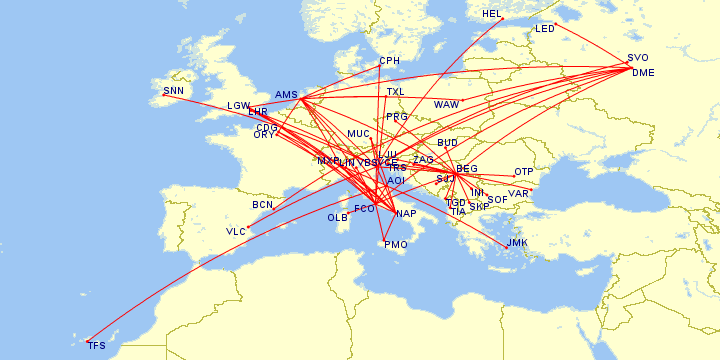 Network aggiornato della Alleanza Map-eu22