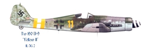 Focke Wulf Fw190D-9 [Academy 1/72] 11yell10