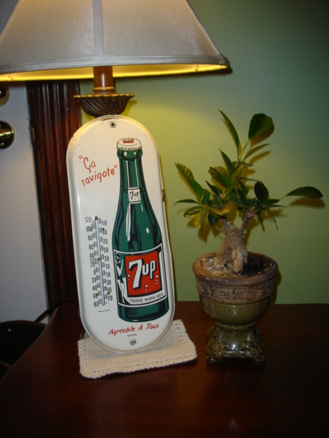 Thermomètre 7up avec la nageuse Dsc02310