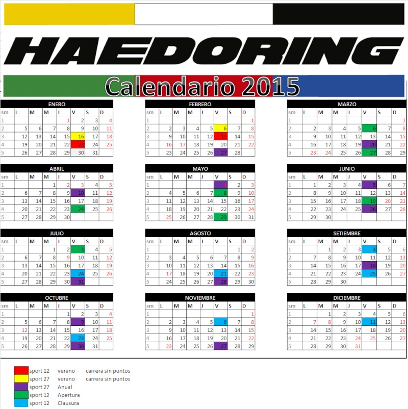 Calendario Haedoring 2015 Haedor10
