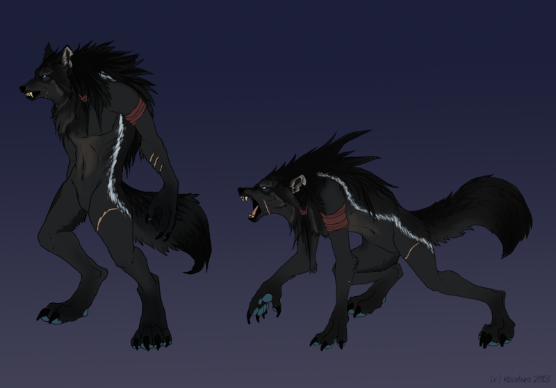 "Garou" / Jaggyd / that werewolf thing Black_10