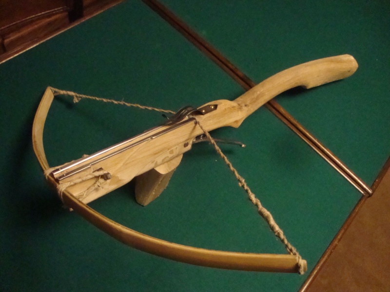 My very first second crossbow! Also, hi. Dsc00713
