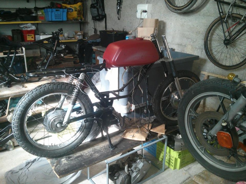 Mash 125 et 400 en scrambler ET AUTRES PROJETS 10806310