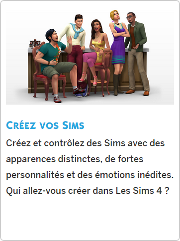Description du jeux, Les Sims™ 4. 110