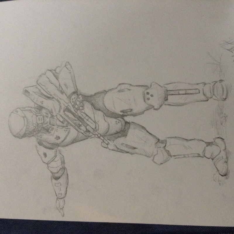 my 30 minute spartan sketch Img_0015