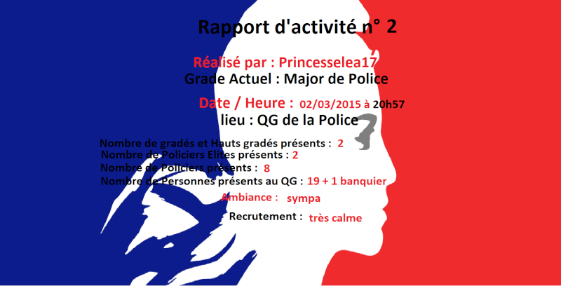 Rapports d'Activités de Princesselea17 [R.F] 33333311