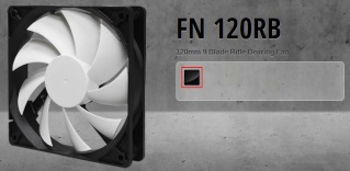 FS- 2* Fan 120mm NZXT (FN 120 RB) Nzxt-f10