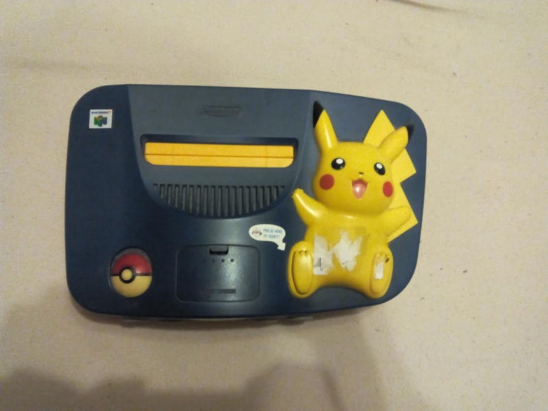( VDS) Petite vente flash : N64 édition Pikachu  40 IN Unname13
