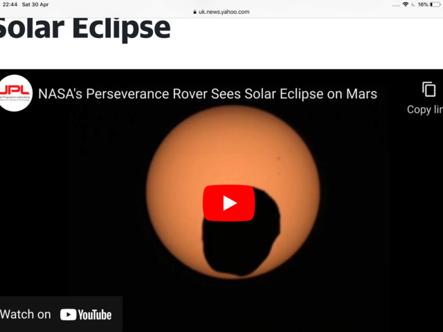 Mars Rover Captures Video Of Potato-Shaped Solar Eclipse 2e5e5a10
