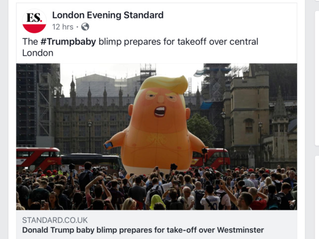 ‘Trump Baby’ Balloon for President’s Trip to U.K.? London Mayor Says Yes - Page 2 86c6a110