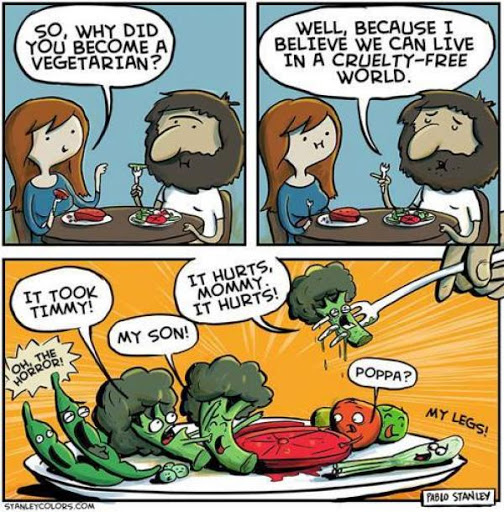 Why vegetarians/vegans are hypocrites... C7942c10